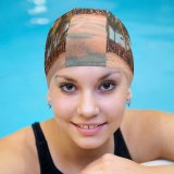 yanfind Swimming Cap Shoreline Images Ocean Land Kagie Island Ramon Wallpapers Sea Philippines Beach Tropical Elastic,suitable for long and short hair