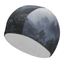 yanfind Swimming Cap Images Koblenz Fog Mist Phone HQ Landscape Wallpapers Tree Winter Forest Pictures Elastic,suitable for long and short hair