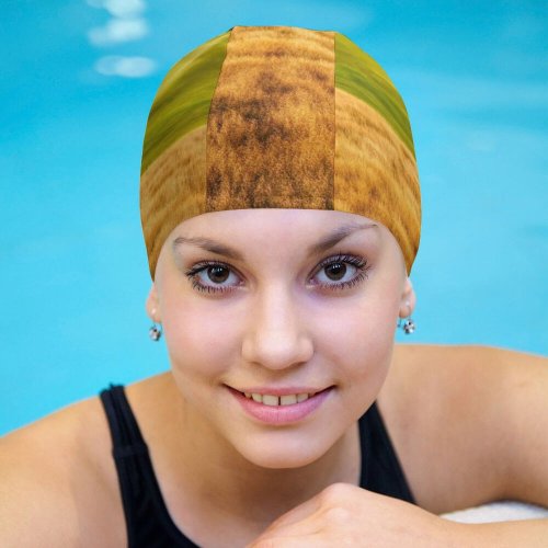 yanfind Swimming Cap Trey Ratcliff  Course Landscape Mountains Lake Par Scenery Elastic,suitable for long and short hair