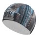 yanfind Swimming Cap Dubai Cityscape Skyscrapers Metropolitan Urban Elastic,suitable for long and short hair