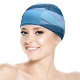 yanfind Swimming Cap Rob Oo Architecture Haagsche Zwaan Hague Netherlands Look Abstract Glass Stripes Elastic,suitable for long and short hair