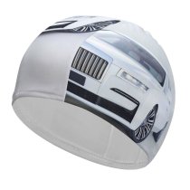 yanfind Swimming Cap Cars Rolls  Ghost Elastic,suitable for long and short hair