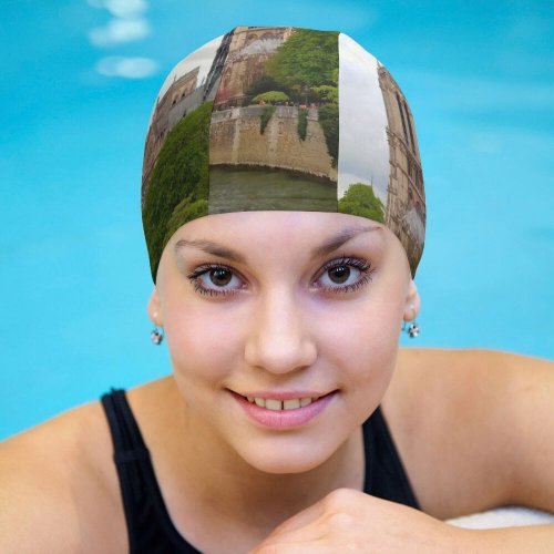 yanfind Swimming Cap Images Castle Ditch Archbishopric Building  L'archevêché Canal Wallpapers Boat Moat De Elastic,suitable for long and short hair