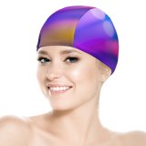 yanfind Swimming Cap William Warby Abstract Bokeh Lights Multicolor Colorful Elastic,suitable for long and short hair