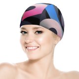 yanfind Swimming Cap Abstract  Space Light Elastic,suitable for long and short hair