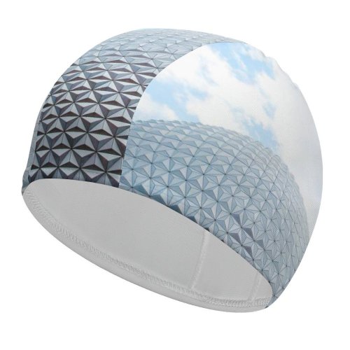 yanfind Swimming Cap  Images Space Glass Buena Fun Public Sky Wallpapers Lake Happy Epcot Elastic,suitable for long and short hair