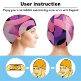 yanfind Swimming Cap Abstract  Light Elastic,suitable for long and short hair
