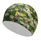 yanfind Swimming Cap Москва Images Chamomile Ogorod Огород» Сад Flowers Aster Ботанический Plant Asteraceae Garden Elastic,suitable for long and short hair