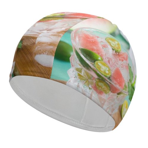 yanfind Swimming Cap Planter Images Cocktail Flora Pottery Potted Jar Herbs Alcohol Vase Fruit Plant Elastic,suitable for long and short hair