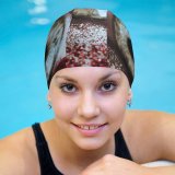 yanfind Swimming Cap Images Wallpapers Horror Grey Pictures Elastic,suitable for long and short hair