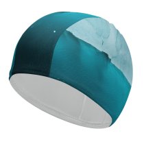 yanfind Swimming Cap Ben Simon Rehn Iceland  Aerial Cliff Elastic,suitable for long and short hair