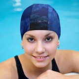 yanfind Swimming Cap Dominic Kamp Lauterbrunnen Valley Rivendell Mountains Landscape Elastic,suitable for long and short hair