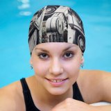 yanfind Swimming Cap   Lake Machine United Wars Buena Trooper Stock At-At States Storm Elastic,suitable for long and short hair