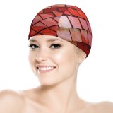 yanfind Swimming Cap Ricardo Gomez Angel Architecture Roof Tiles  Texture Shapes Elastic,suitable for long and short hair