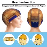 yanfind Swimming Cap Johannes Plenio Architecture  Gate Berlin Lights Night Sky Arch Elastic,suitable for long and short hair