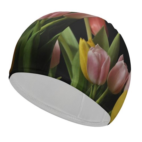 yanfind Swimming Cap Images Arrangement Rose Bouquet Spring Public Wallpapers Coral Plant Tulip Pictures Tulips Elastic,suitable for long and short hair