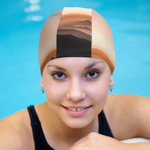 yanfind Swimming Cap Images Bloodmoon Space Night Mist Bigmoon Outer Astronomy Sky Wallpapers Mornings Elastic,suitable for long and short hair