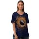 yanfind V Neck T-shirt for Women Robert Shunev Coffee Cup Instant Ceramic Mug Top Summer Top  Short Sleeve Casual Loose