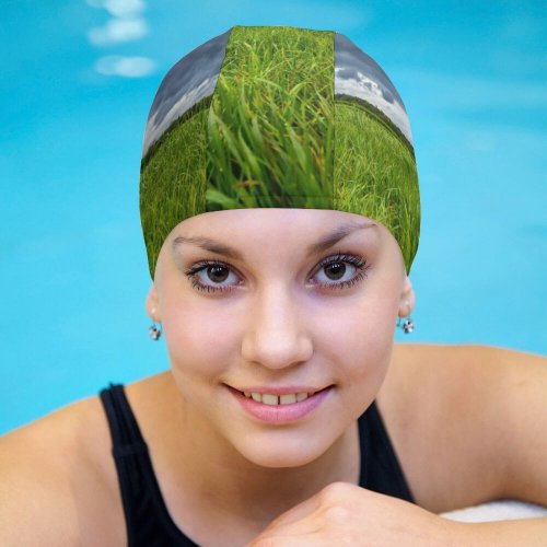 yanfind Swimming Cap Paddy Images Cheshire Grassland Landscape Grass Sky Wallpapers Meadow Studios Outdoors Hall Elastic,suitable for long and short hair