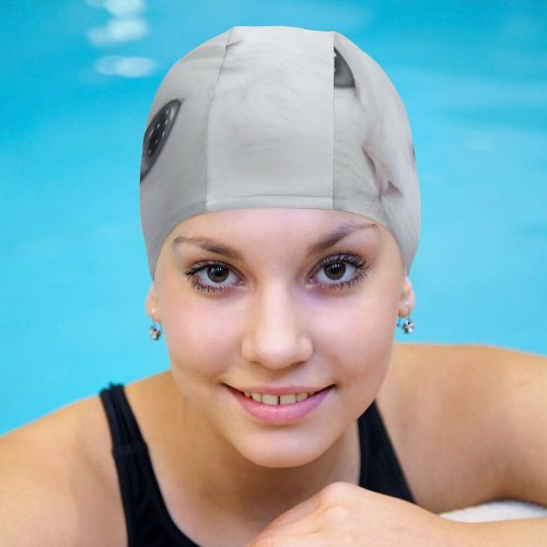 yanfind Swimming Cap Lovely Images Wallpapers Grey Pictures Pet Kitten Angora Free Cute Cat Elastic,suitable for long and short hair