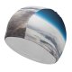 yanfind Swimming Cap Daniel Olah  Horizon Above Clouds Starry Sky Polar Regions Elastic,suitable for long and short hair