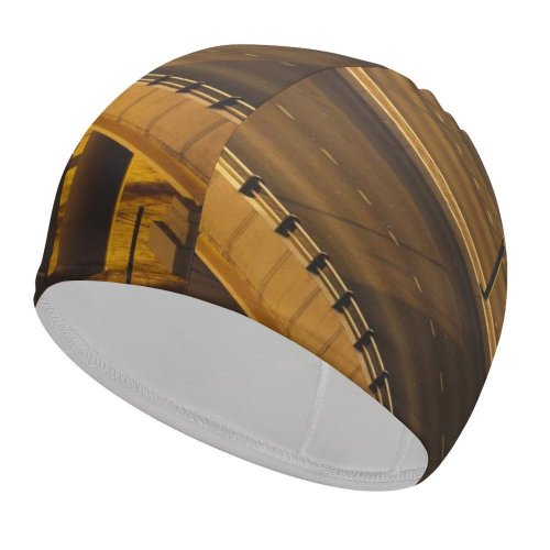 yanfind Swimming Cap Images Train Aerial Quiet Empty Overpass Free Aircraft Дороги Road Pictures Street Elastic,suitable for long and short hair