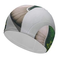 yanfind Swimming Cap Dan Freeman Architecture Spiral Staircase Elastic,suitable for long and short hair
