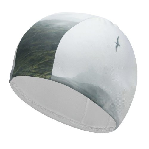 yanfind Swimming Cap Seagul Images Snowdonia Caernarfon Peak Commons United Atmospheric Creative  Scramble Snowdon Elastic,suitable for long and short hair