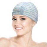 yanfind Swimming Cap JOSHUA COLEMAN Architecture Pyramid  Geometrical Elastic,suitable for long and short hair