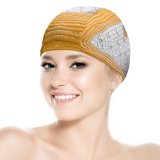 yanfind Swimming Cap Denys Nevozhai Architecture Tall Atrium Glass Ceiling  Interior Elastic,suitable for long and short hair