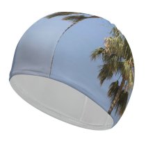 yanfind Swimming Cap Images HQ Sky Wallpapers Plant Beach Tropical Travel Tree Beauty Free Palm Elastic,suitable for long and short hair
