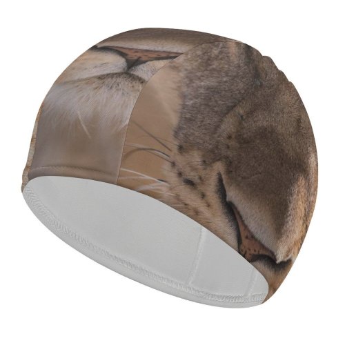 yanfind Swimming Cap Images Whiskers Africa Wildlife Safari   Free Lioness Watch Pictures Big Elastic,suitable for long and short hair