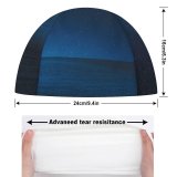 yanfind Swimming Cap  XP Landscape Hills Dark Night Elastic,suitable for long and short hair
