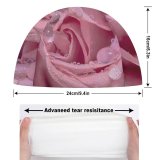 yanfind Swimming Cap Flowers Rose Droplets Closeup Bloom Baby Elastic,suitable for long and short hair