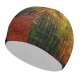 yanfind Swimming Cap Johannes Plenio Forest Autumn Sunny Foliage Sunlight Elastic,suitable for long and short hair