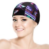 yanfind Swimming Cap Images Hat Concept Wallpapers  Accessory Neon Washington Accessories Smithsonian Art Pictures Elastic,suitable for long and short hair