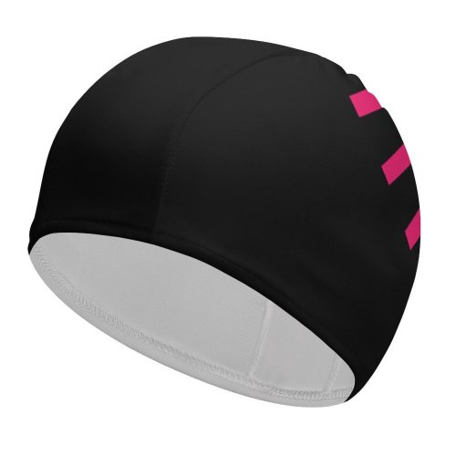 yanfind Swimming Cap Abstract Black Dark Minimal Cyan Gears Minimalist AMOLED Elastic,suitable for long and short hair