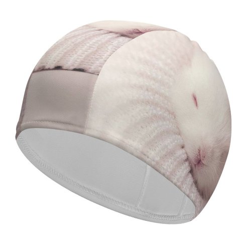 yanfind Swimming Cap Cute Rabbit Newborn Baby Bunny Sock Cute Bunny Elastic,suitable for long and short hair
