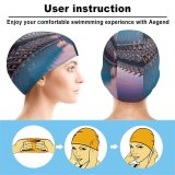 yanfind Swimming Cap William Warby City Sciences Valencia Spain Sunrise Pool Reflection Architecture Elastic,suitable for long and short hair