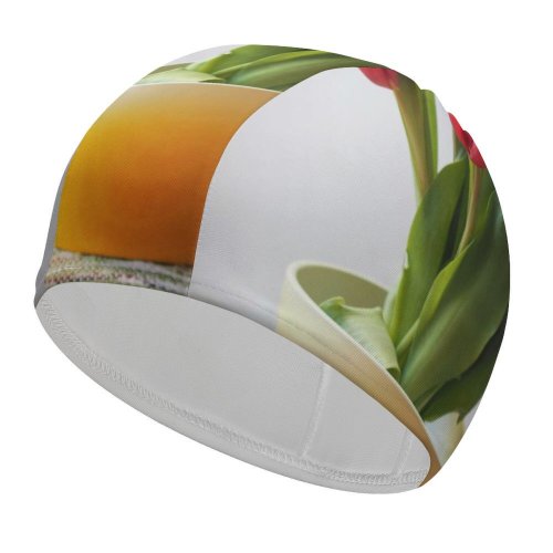 yanfind Swimming Cap Images Arrangement Bouquet Spring Flora Petal Potted Pot Wallpapers Vase Plant Tulip Elastic,suitable for long and short hair