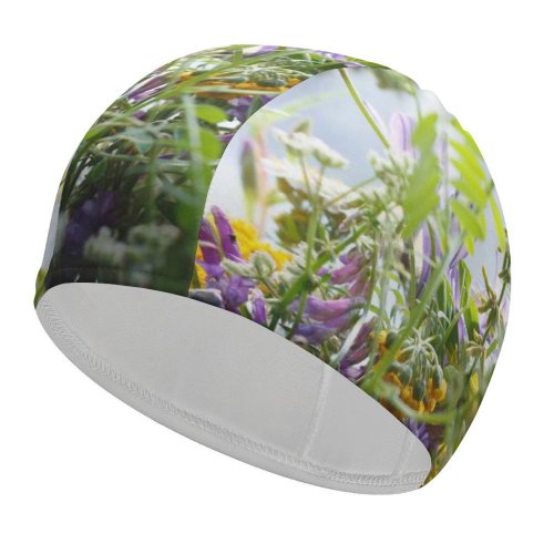 yanfind Swimming Cap Images Floral Vines Flora Spring Wildflowers California Flowers Aster Wallpapers Mimosa Plant Elastic,suitable for long and short hair