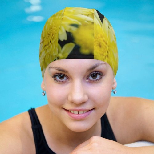 yanfind Swimming Cap Images Arrangement Petal Flowers Wallpapers Dahlia Plant Asteraceae Pollen Stock Free Daisy Elastic,suitable for long and short hair
