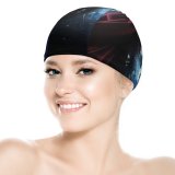 yanfind Swimming Cap Love Thunder Female Thor Elastic,suitable for long and short hair