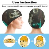 yanfind Swimming Cap October Images Fall Autumn Providence Rhode Island Wallpapers Horror Scary Halloween Costume Elastic,suitable for long and short hair