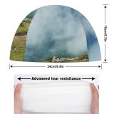 yanfind Swimming Cap Images Fog Country Hillside Landscape Hiking Riding Grass Wallpapers  Outdoors Rock Elastic,suitable for long and short hair