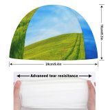 yanfind Swimming Cap Johannes Plenio Grass Landscape Sky Tree Clear Beautiful Scenery Daytime Elastic,suitable for long and short hair