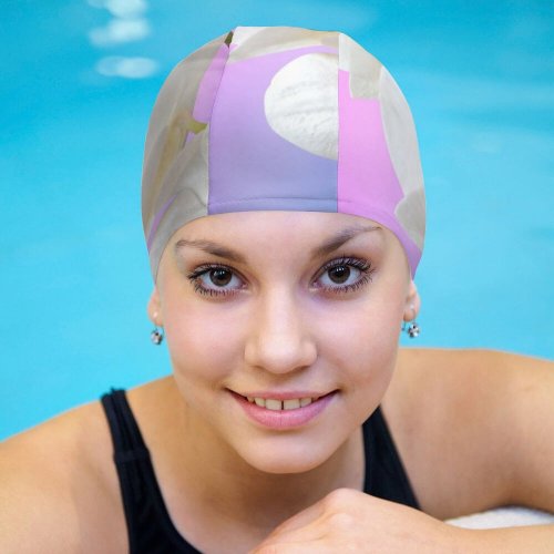 yanfind Swimming Cap Flowers Orchid Flowers Orchids Elastic,suitable for long and short hair