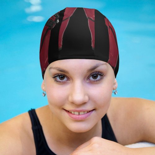 yanfind Swimming Cap Rise Skywalker Elastic,suitable for long and short hair