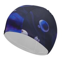 yanfind Swimming Cap Originative GraphiX Abstract Galaxy  Android Elastic,suitable for long and short hair
