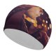yanfind Swimming Cap Images Autumn Night Glitter Illuminated Public Wallpapers Fire Supernatural Mystical Dark Sparkle Elastic,suitable for long and short hair